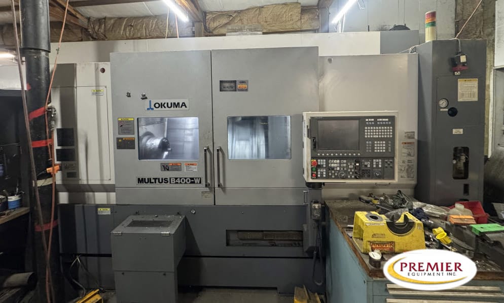 2008 Okuma Multus B400W-Bb Multi-Axis Cnc Turning Center