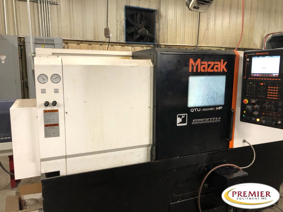 Mazak Qtu350Msyhp Cnc Turning Center With Milling