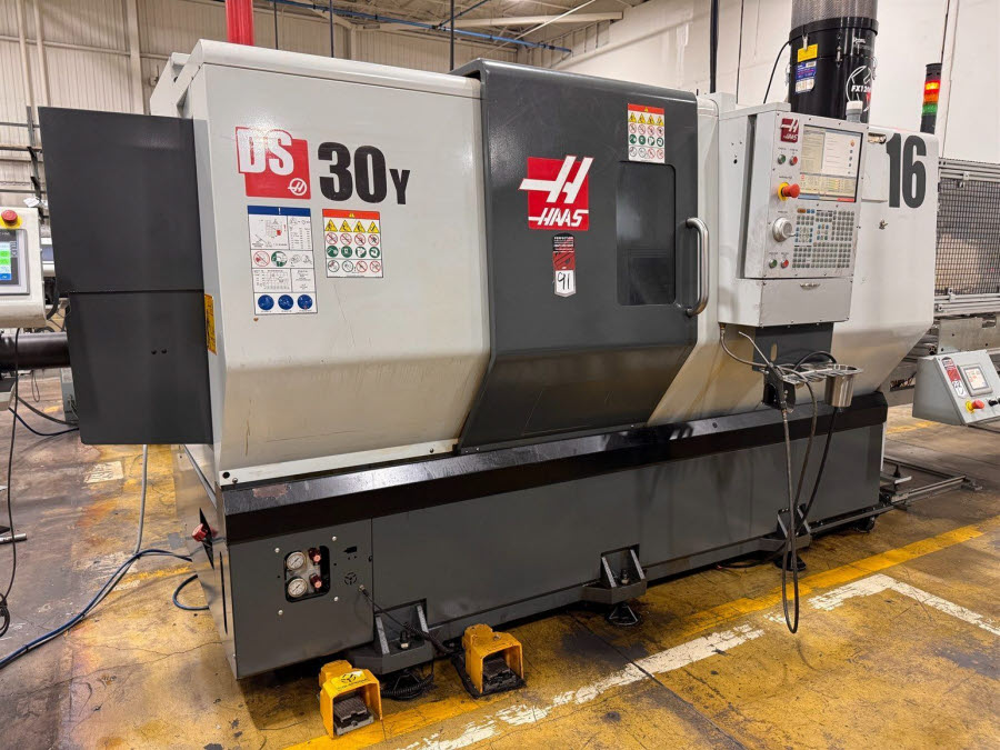 Home Haas Ds30Y Cnc Lathe