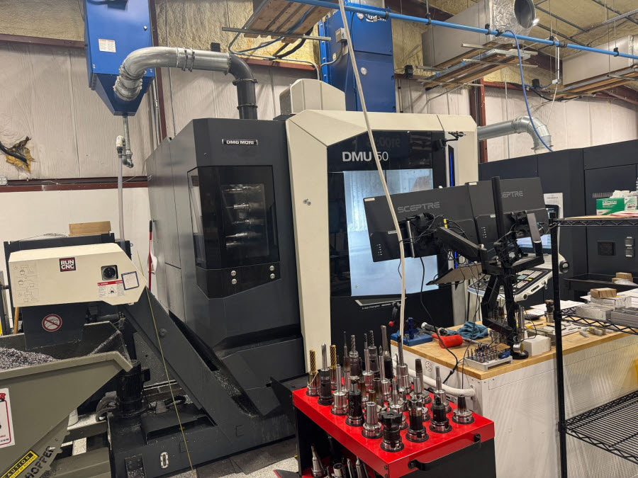 Home Dmg Mori Dmu50 5-Axis Cnc Vmc