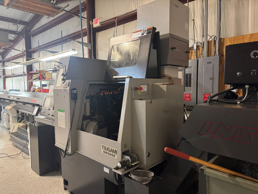 Home Tsugami Bw329Z Cnc Swiss Type Lathe