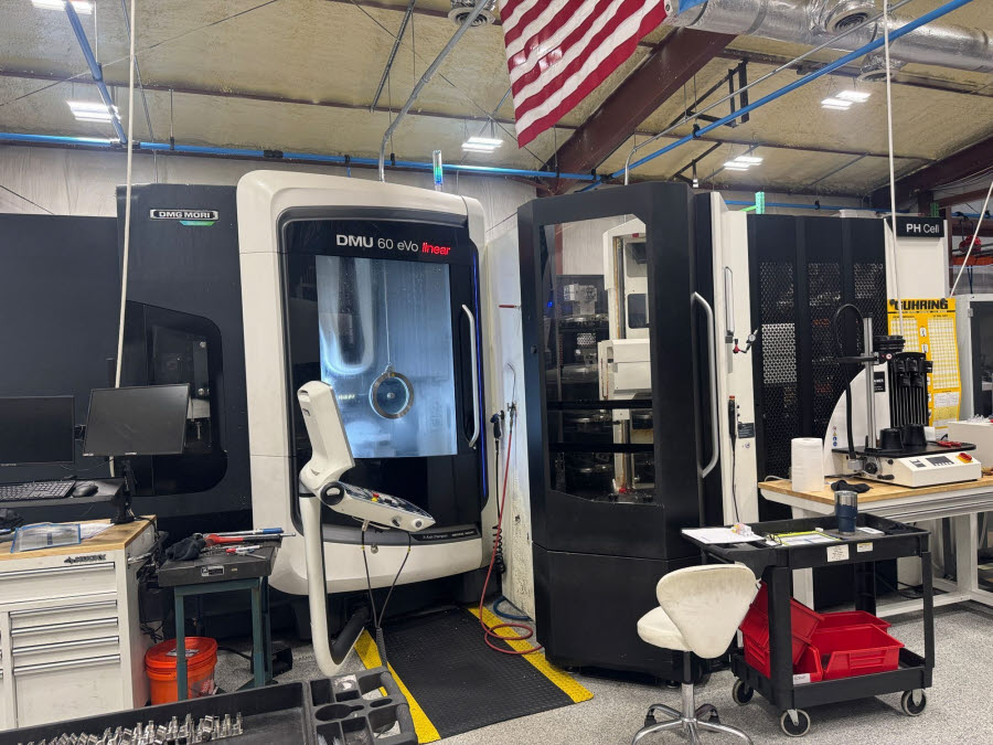 Dmg Mori Dmu 60 Evo Fd 24-Pallet 5-Axis Cnc Vertical Machining Center