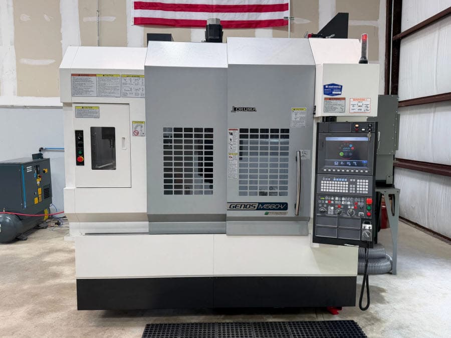 Home Okuma Genos M560V Vertical Machining Center