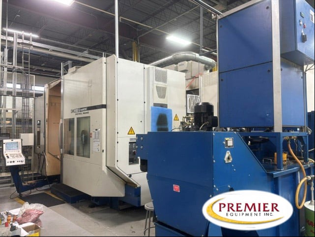 Home Deckel Maho Dmc 100-U 2-Machines With Fastems 28 St. Pallet Pool 5-Axis Machining Center