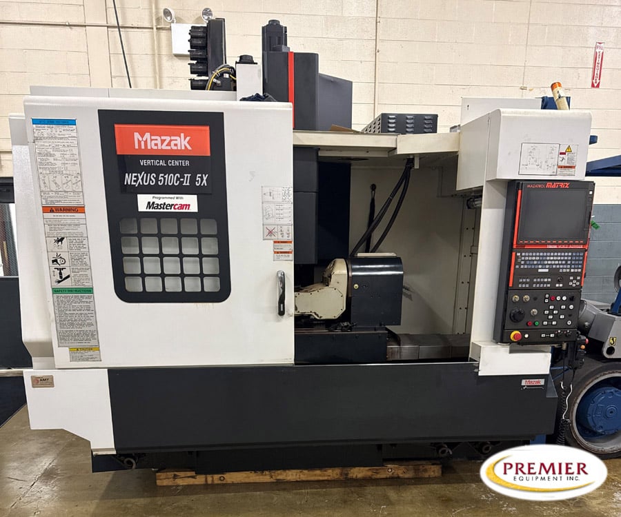 Mazak Nexus 510C-2 (5-Axis) 5-Axis CNC Vertical Machining Center