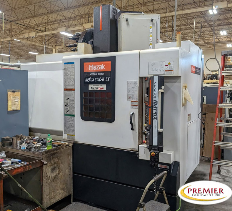 Mazak Vcn510C-2 (5-Axis) Cnc Mill