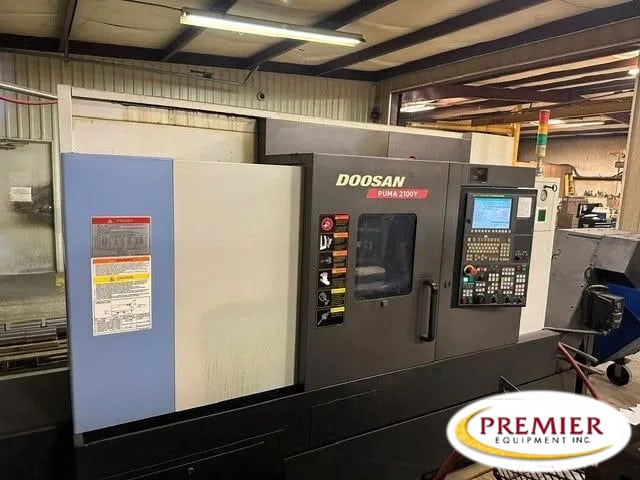 Doosan Puma 2100Y CNC Turning Center with Milling and Y-Axis