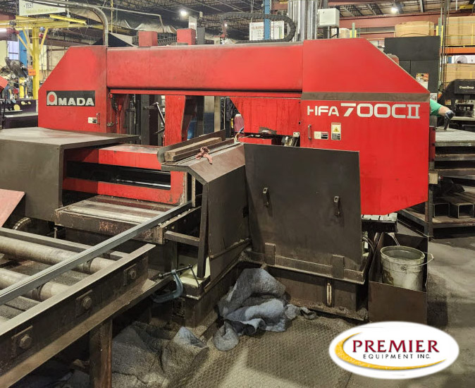 Home Amada Hfa700Cii Horizontal Band Saw