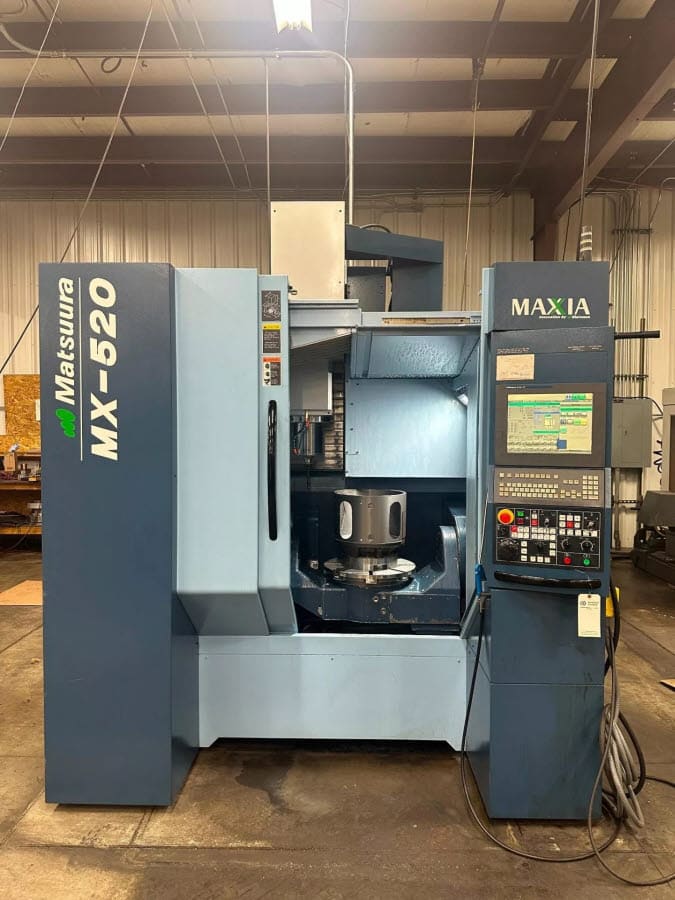 Matsuura Mx520 5-Axis Vertical Machining Centers