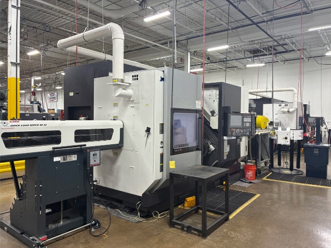 Home Okuma Twin Star Lt3000Ex 2T2My Twin Spindle Turning Center With Two Turrets, Y Axis On The Upper Turret, M Spindle
