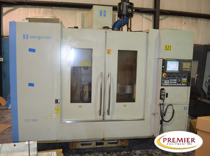 Hardinge-Bridgeport GX1000 with Rotary Table CNC Vertical Machining Center