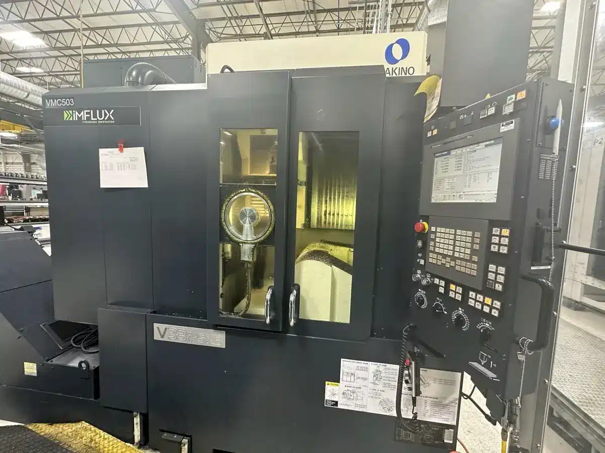 Home Makino V33I-5Xb 5-Axis Cnc Vertical Machining Center