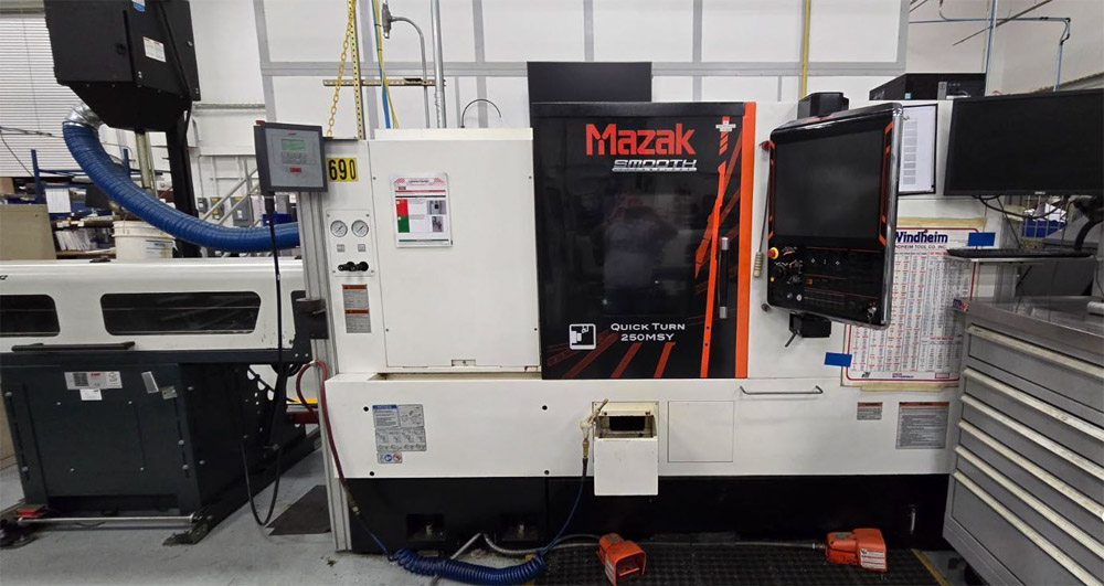 Mazak Quick Turn 250Msy Multi-Axis Cnc Turning Center