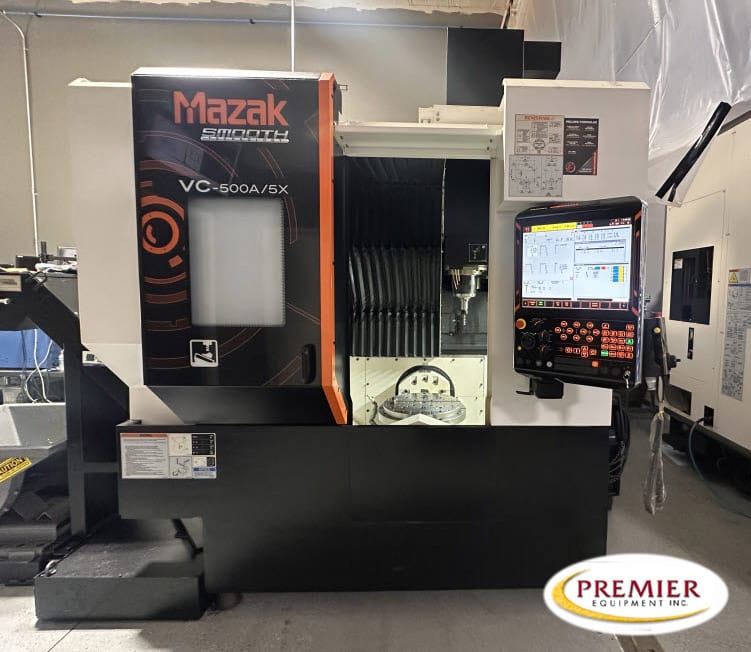 Home Mazak Vc500A/5X 5-Axis Cnc Vertical Machining Center