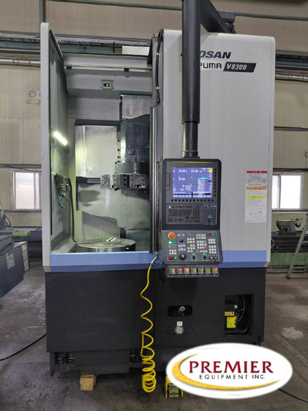 Doosan Puma V8300R Cnc Vertical Lathe