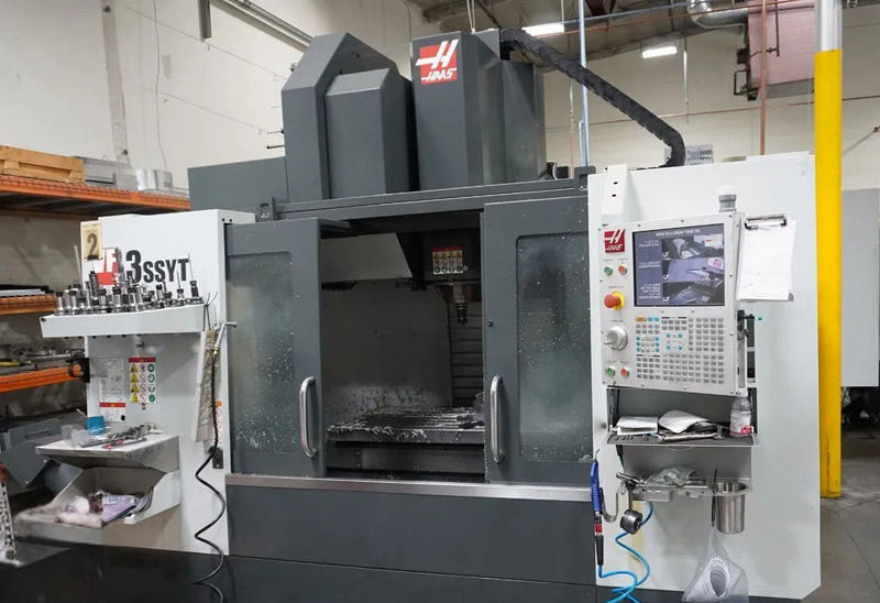 Home Haas Vf3Ssyt Cnc Mill