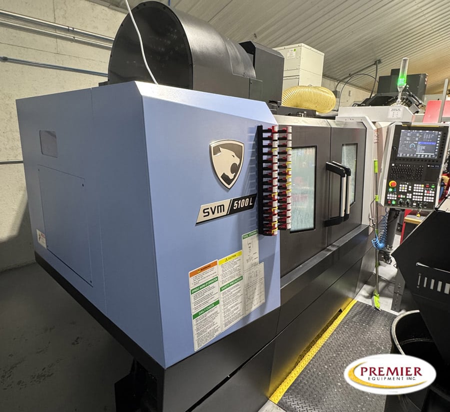 Home Dn Solutions Svm 5100L Cnc Vertical Machining Center