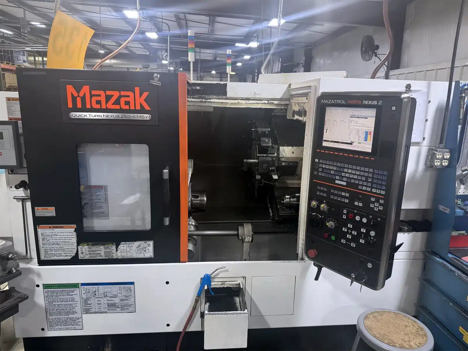 Mazak Nexus 250Msyii Multi Spindle Cnc Lathe