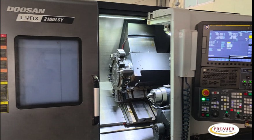 Doosan Lynx 2100Lsya Multi-Axis Cnc Turning Center