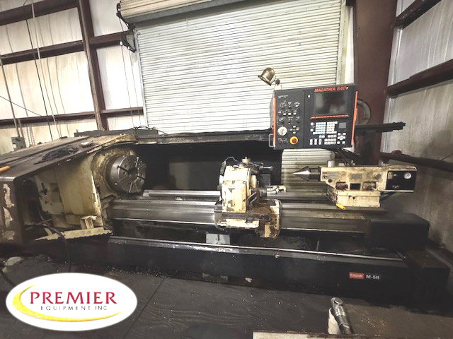 Mazak M5N x 2000 CNC Flat-Bed Lathe