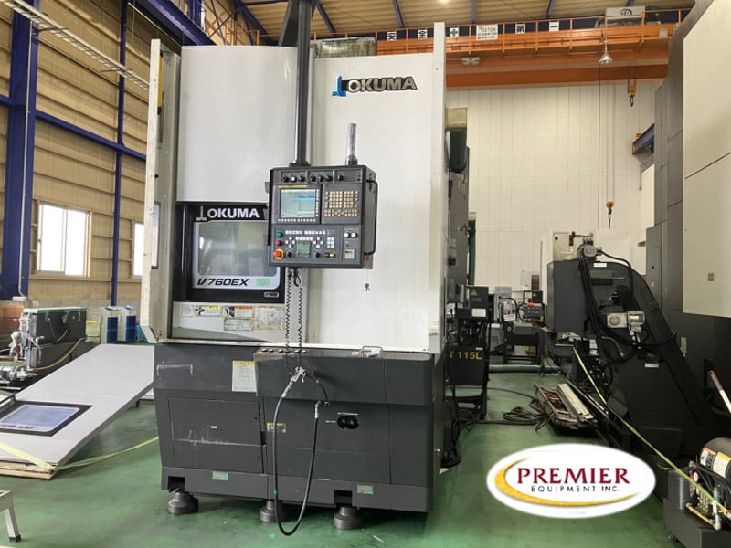 Okuma V760Exm Cnc Vtl With Milling