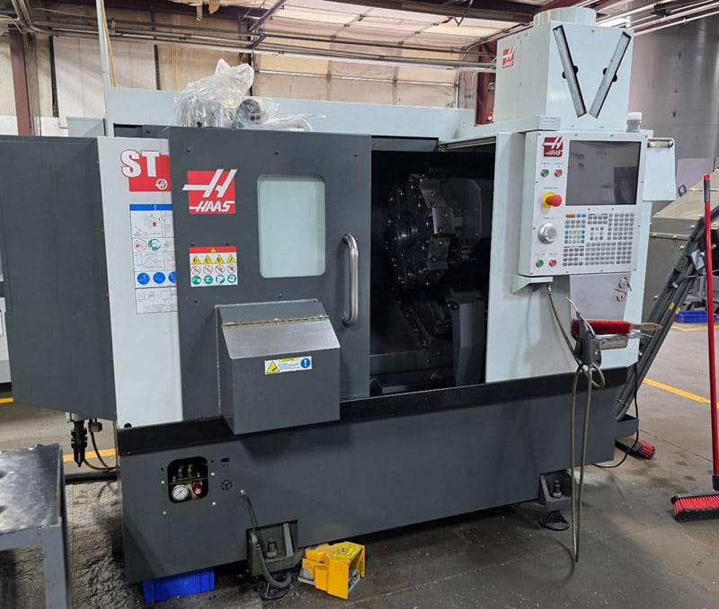 2021 HAAS ST10 with LIVE TOOLING CNC Lathe with Milling