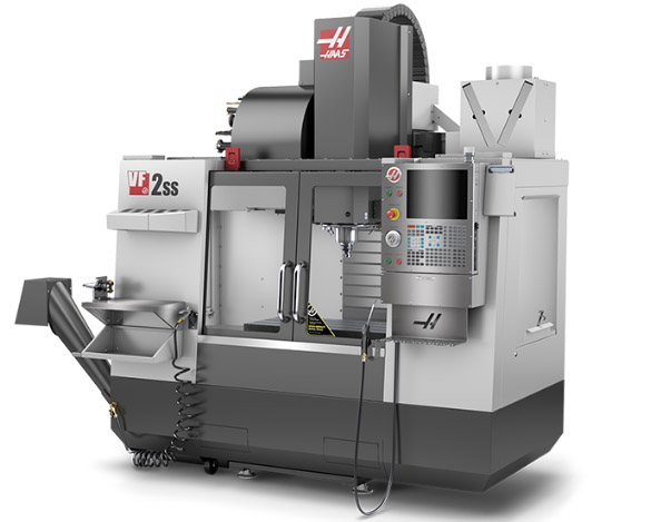 Home Haas Vf2Ss With Rotary Table Cnc Mill