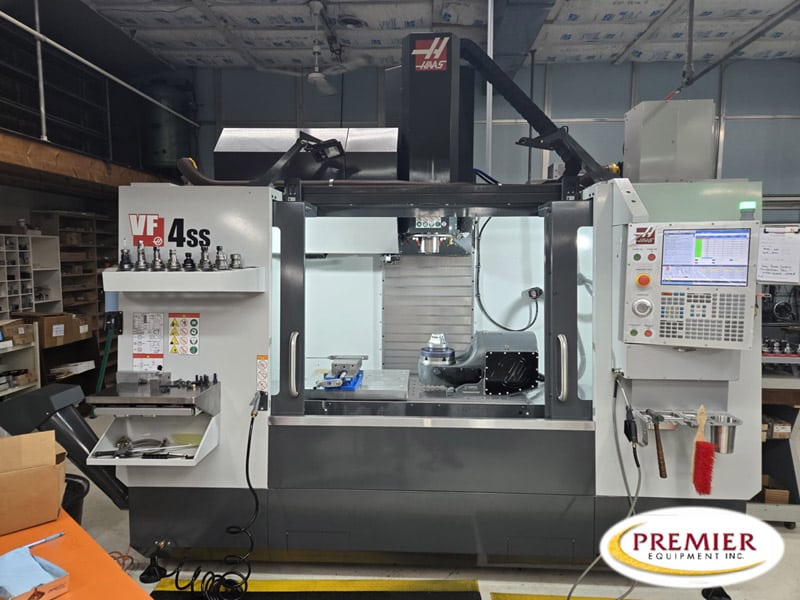 Haas Vf4Ss With Trt-210 Trunnion Cnc Vertical Machining Center