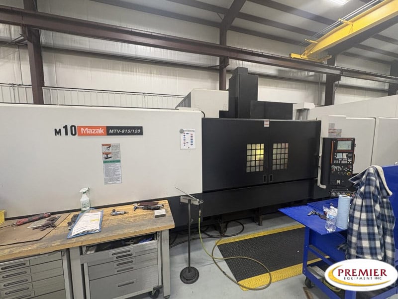 Home Mazak Mtv815/120 Heavy-Duty Cnc Mill