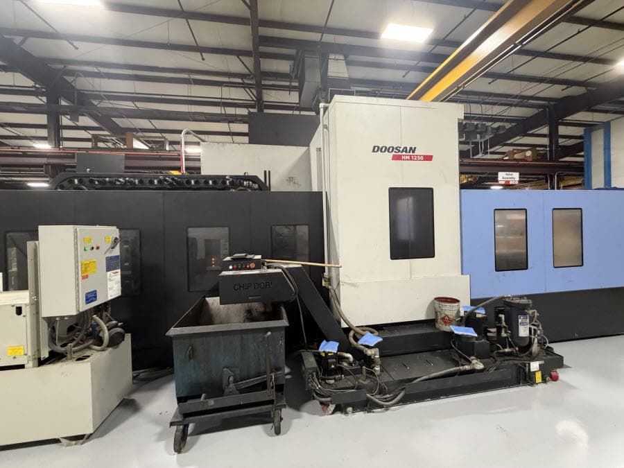 Home Doosan Hm1250 Cnc Horizontal Machining Center