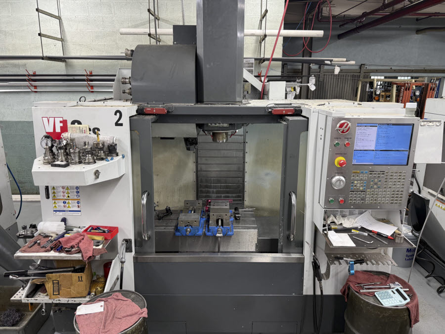 Home Haas Vf2Ss Cnc Mill