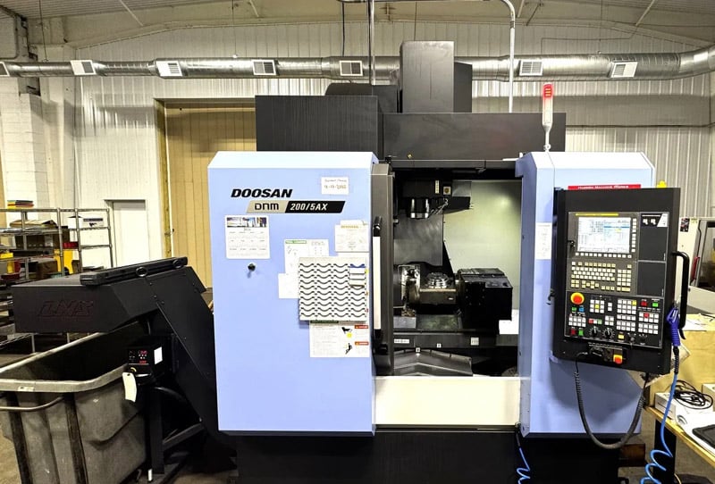 Doosan Dnm 200/5Ax 5-Axis Cnc Mill
