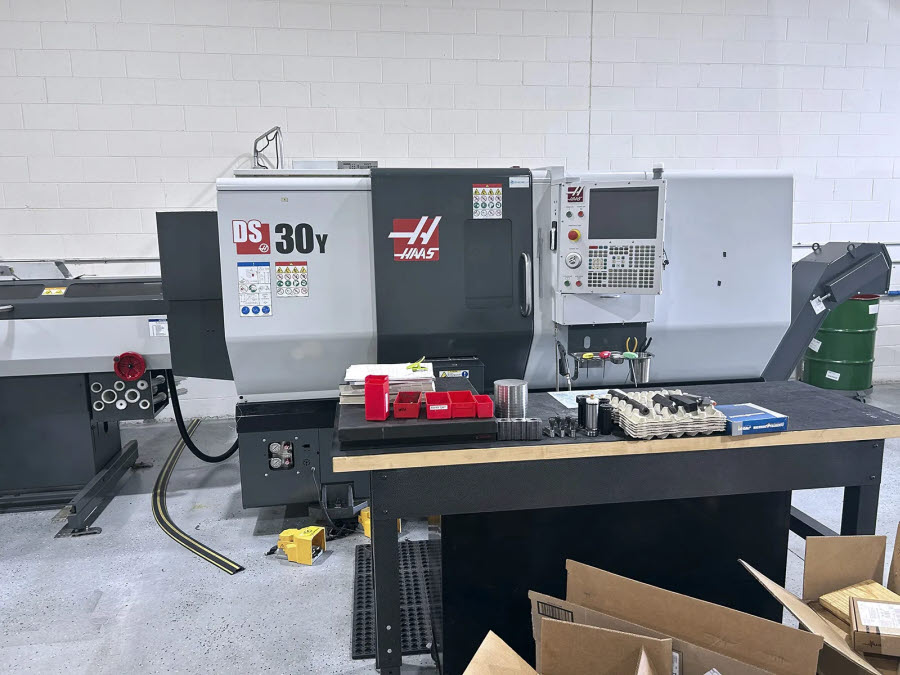 Home Haas Ds30Y Cnc Lathe