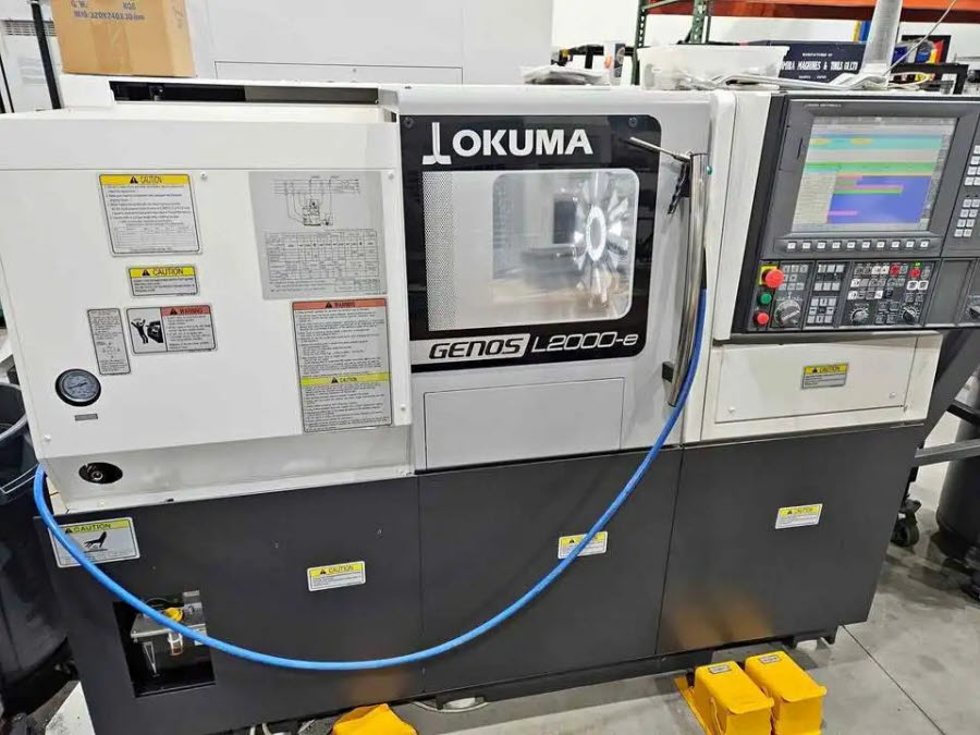 Home Okuma Genos L2000-E Cnc Lathe
