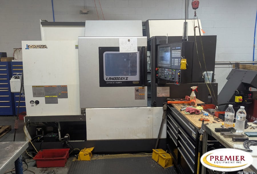 Okuma Lb4000Ex-Iimy X C750 (Big Bore) Multi-Axis Cnc Lathe