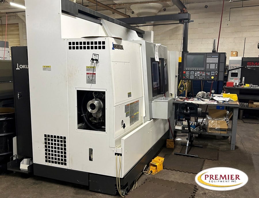 Home Okuma Lb3000Exmyw X 800 Big Bore Multi-Axis Cnc Turning Center