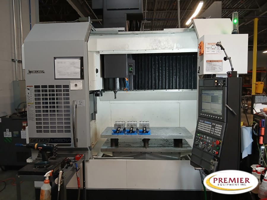 Home Okuma Genos M560-V Cnc Vertical Machining Center