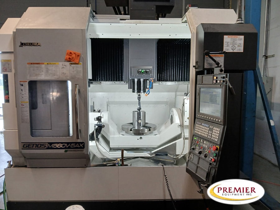 Home Okuma Genos M560V-5Ax Cnc Vertical Machining Center