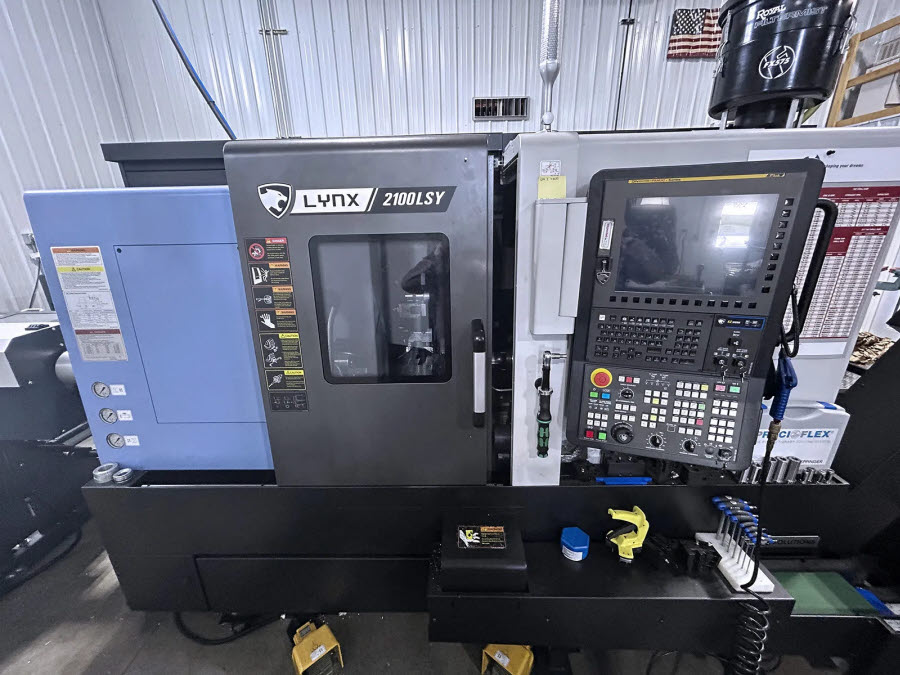 DN Solutions Lynx 2100LSYB Multi-Axis Lathe